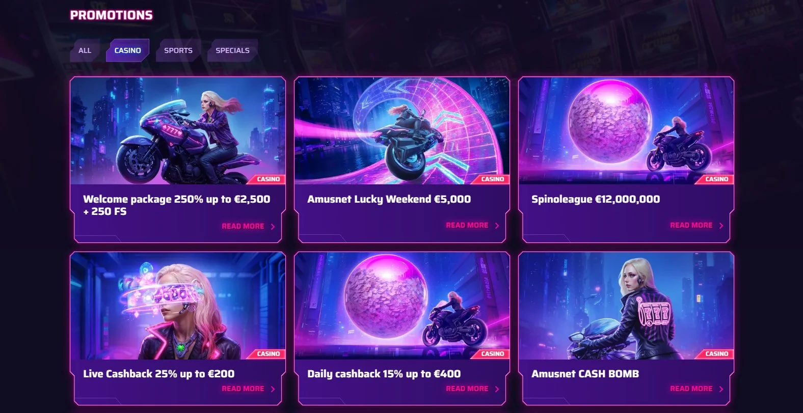 Promozioni e bonus Roby Casino con free spins cashback e tornei per l'Italia
